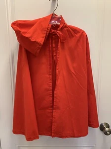 Disfraz de Caperucita Roja Vintage Años 80’s Hecho a Mano Niño’s Talla 5-6 - Imagen 1 de 7