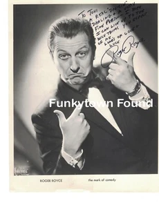 Vintage 8x10 Signed Publicity Photo Roger Royce Maurice Seymour Photo c1955 - Picture 1 of 1