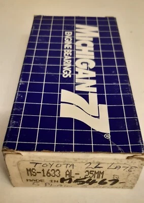 Toyota 2L Hi-Ace Hi-Lux 3L L/Cruiser  Main Bearing 0.25 '83on =M5467SA VPM92452 - Image 1 of 4