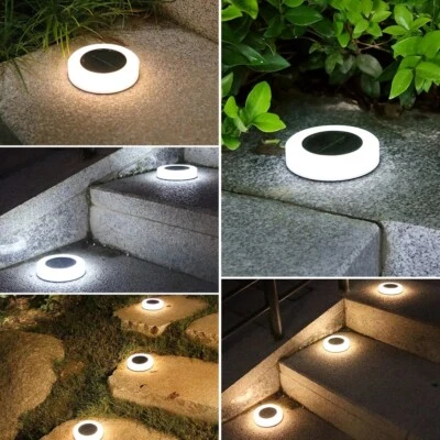 Solar Lawn Yard Led Light Outdoor Garden PathWay Floor Waterproof Decoration - Image 1 of 4