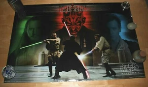 Star Wars Episode I Jedi Sith Battle Poster 1811 36x24 Lucasarts 1999 - Picture 1 of 8