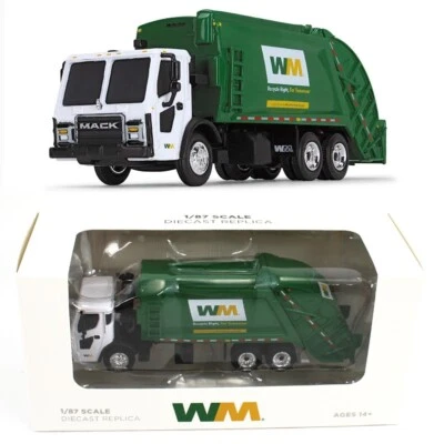 2023 First Gear 1:87 HO *WASTE MANAGEMENT* Mack LP Rear Loader DIECAST - Image 1 of 4