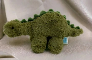 The Manhattan Toy Company Green Stegosaurus Dinosaur Plush Little Jurassics Dino - Picture 1 of 13