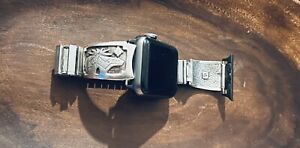 vintage sterling silver Navajo  apple watch band