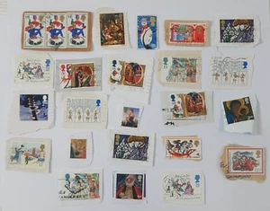 GB Christmas Holidays Stamps mixed lot - O19 - Picture 1 of 13