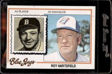 1978 Topps #444 Roy Hartsfield Toronto Blue Jays - Nice Card