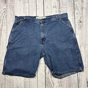 VINTAGE ARIZONA CARPENTER JEAN SHORTS MEN'S SIZE 40 JORTS GRUNGE Y2K SKATE HOLE - Picture 1 of 19