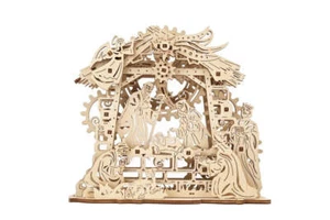 UGEARS - Mechanical Wooden Models - Nativity Scene model kit - Imagen 1 de 6