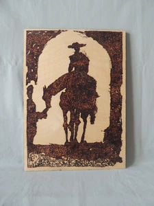 Beautiful copy painting crackle on a wood - Picture 1 of 7