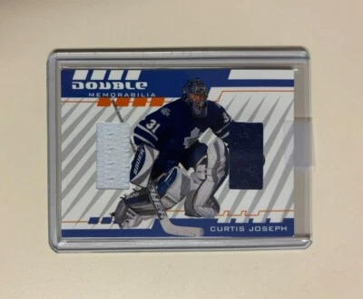 Curtis Joseph - Double Memorabilia - 2001-02 Between the Pipes - Image 1 of 2