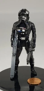 Vintage Kenner Star Wars 1995 POTF TIE PILOT 3.75" Action Figure Loose  - Picture 1 of 12