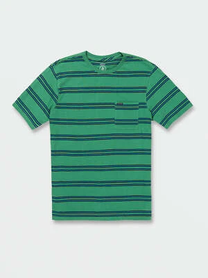 VOLCOM Men's S/S Pocket T-Shirt CROWAGE CREW - Pine Green - XLarge - NWT - Image 1 of 2