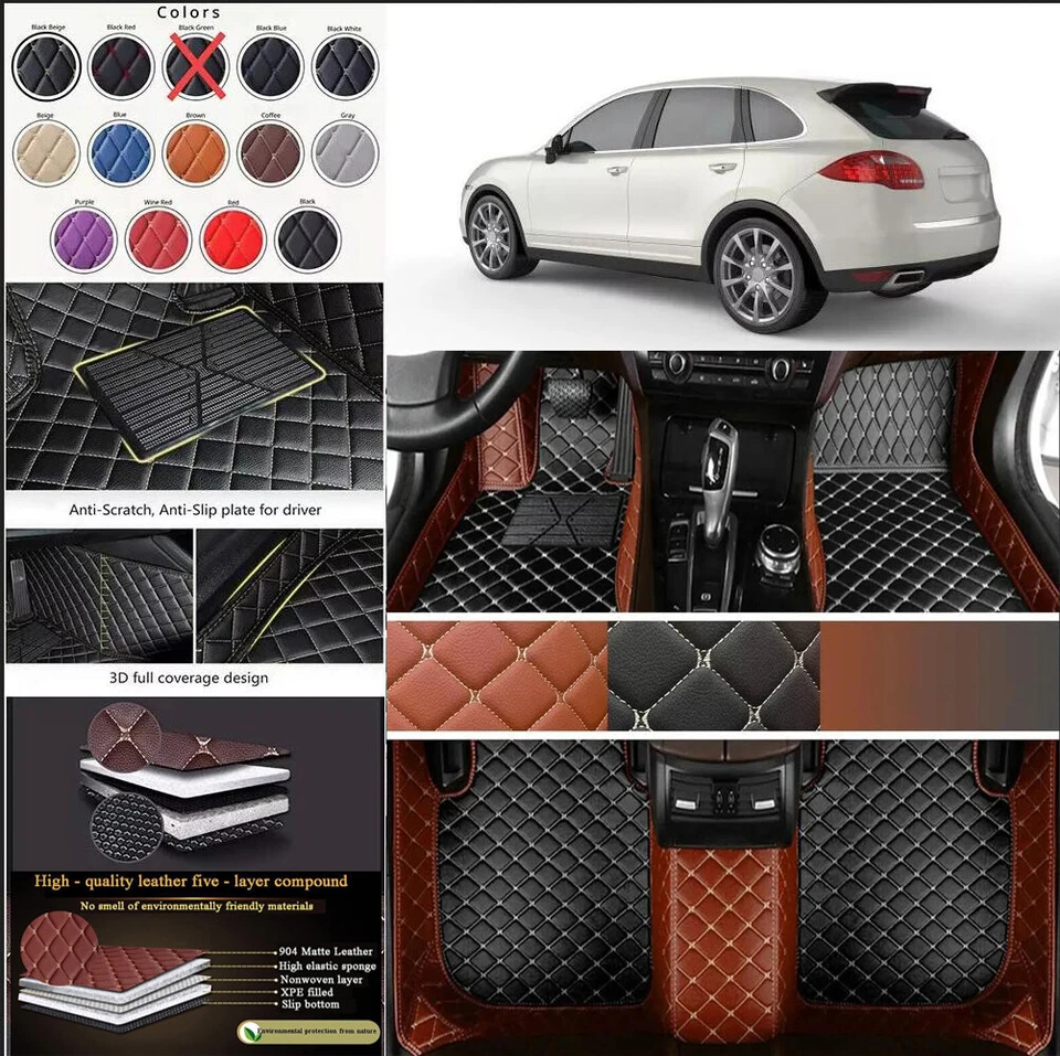 For Mercedes-Benz CL200 CL230 CL500 CL550 CL600 Custom All-Weather Car Floor Mat — 第 1/4 张图片