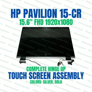 L20825-001 15.6" LCD Screen Touch Complete Assembly Screen HP Pav 15-cr0xxx - Picture 1 of 6