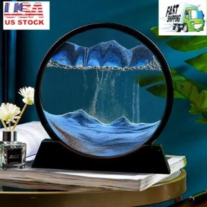 Tranquil Sands: A Mesmerizing Flowing Sand Art for Your Home - Picture 1 of 21