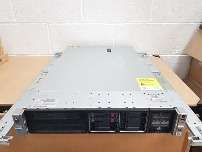 HP DL380p Gen8 2U Server 2x Xeon E5-2660 v2 2.2Ghz 10 Core 64GB RAM 300GB 10GbE - Image 1 of 4