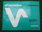 HONDA Genuine Used Motorcycle Parts List CRM250R Edition 1 5218