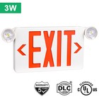 LED Exit Sign lamp & Emergency Light – Dual LED Lamp UL-94 Fire Resistance light