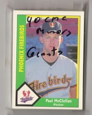 1990 CMC Minors - SAN FRANCISCO GIANTS Team Set