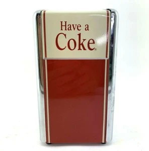 Vintage 1992 Advertising Red COKE Napkin Holder - Picture 1 of 6