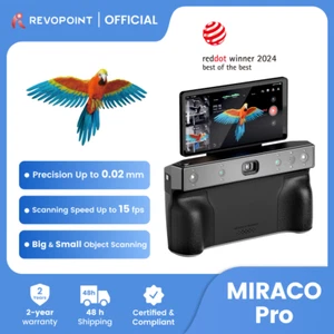 Revopoint MIRACO PRO 3D Scanner 0.02mm 15FPS All-in-one Handheld Scanner 32GB - Picture 1 of 10