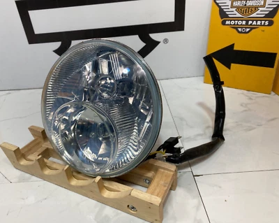 Faro de luz de doble cabezal OEM 97-23 genuino OEM Harley Touring 7" Foto 1 de 4