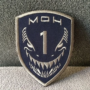 Medal of Honor MOH MAKO Shark Embroidered Hook Loop Patch Backing Fastener Badge - Picture 1 of 4
