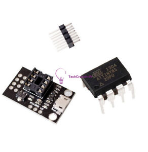 Mini ATTINY85 Micro USB Development Programmer Board for Tiny85-20PU DIP-8