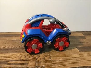 MARVEL SPIDERMAN DUNE BUGGY 2011 Hasbro  Pullback & Go Vehicle Car Truck FLIPS - Picture 1 of 8