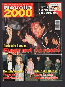 NOVELLA 2000 12/2000 D'ALESSIO VALENTINO ROSSI FRIENDS ANISTON PERRY SCHWIMMER - Picture 1 of 1