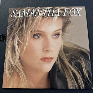 SAMANTHA FOX Self Titled LP Vinyl 1987 Jive Records 1061-1-J Pop Music LP6 - Picture 1 of 5