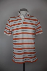 TOMMY HILFIGER MAGLIA POLO UOMO TG. S MAN T-SHIRT CASUAL VINTAGE COTONE COTTON - Picture 1 of 8