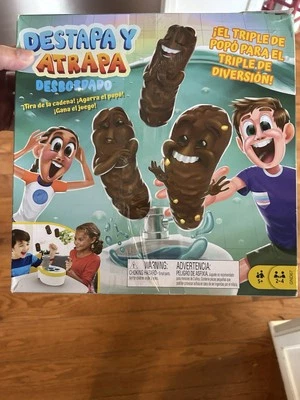 Mattel Games - Flushin Frenzy Overflow Catch The Poop Triple Turds - Image 1 of 4