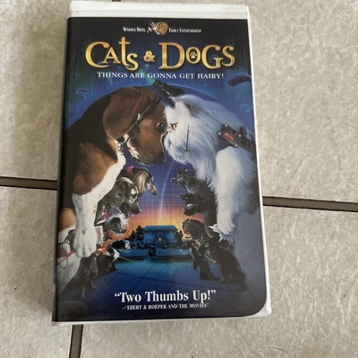 Cats & Dogs VHS 2001 Things are Gonna Get Hairy! - Image 1 of 4