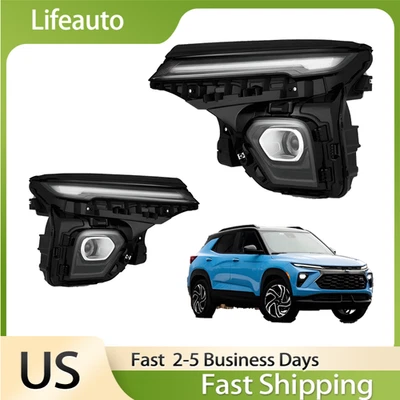 For Chevy Trailblazer 2024-2025 Full LED Projector Headlight Headlamps Pair Set - Image 1 of 4