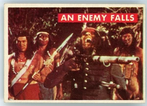 1956 Topps Davy Crockett An Enemy Falls Green Back #28A Ex+ - Picture 1 of 1