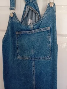 Denim Pinafore Dress - Picture 1 of 2