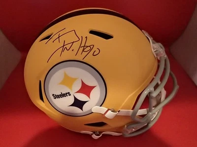 Шлем с автографом T.J. Watt F/S Steelers 25 альтернативная копия Beckett 4W253718 - Изображение 1 из 4