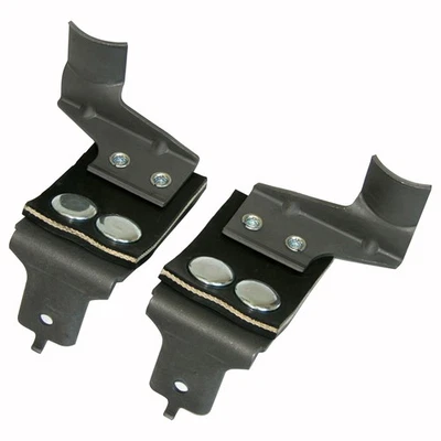 Perchas de escape tubo de escape doble escape recortado parachoques 1970-72 Oldsmobile 442 2 piezas Foto 1 de 4