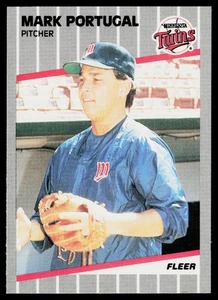 1989 Fleer #123 Mark Portugal - Picture 1 of 2