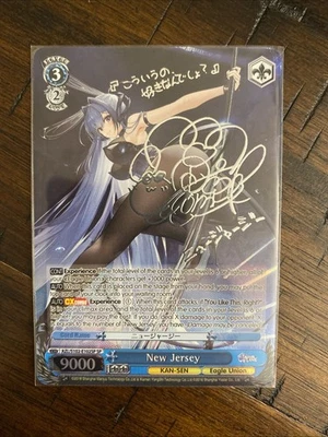 Weiss Schwartz Azur Lane New Jersey SP English Silver Signature - Image 1 of 4
