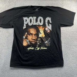 Polo G T-Shirt Mens XL Hip Hop Rap Music Hall of Fame Diamonds - Picture 1 of 10