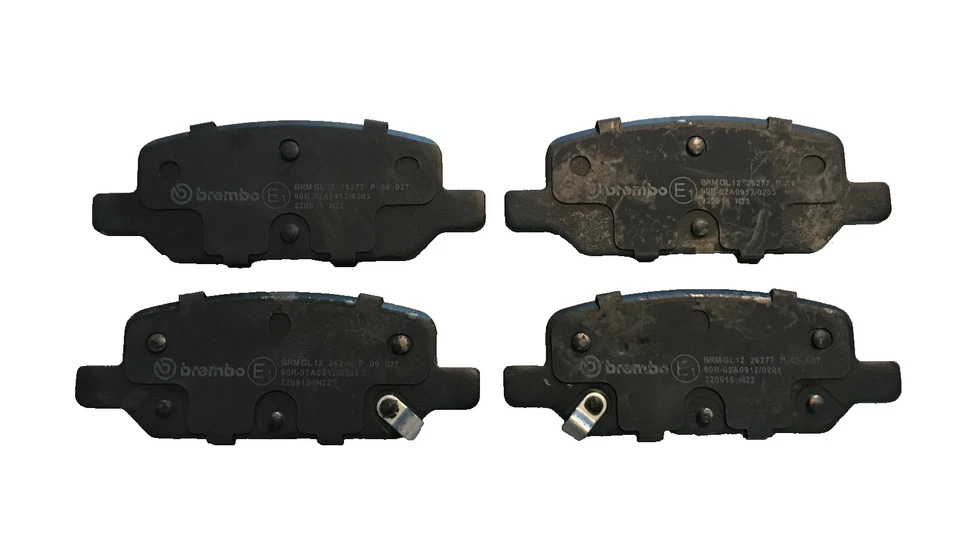 Brembo Low-Met Rear Disc Brake Pad Set P09027 for Tesla Model 3 & Y - Image 1 of 2