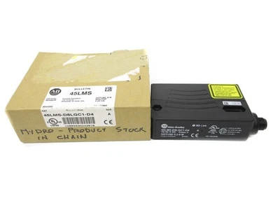 ALLEN BRADLEY 45LMS-D8LGC1-D4 SER. A 10-30VDC (BR/WH) NSMP - Image 1 of 4