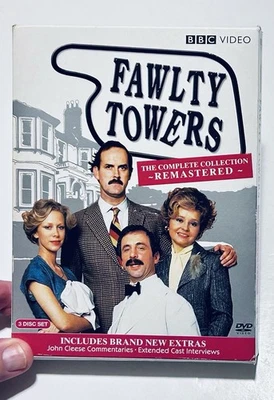 Fawlty Towers: the Complete Collection (Remastered), 3 DVD Set - Imagem 1 de 4