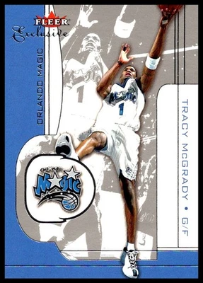 Tracy McGrady 2001-02 Fleer Exclusive #2 Orlando Magic - Image 1 of 2