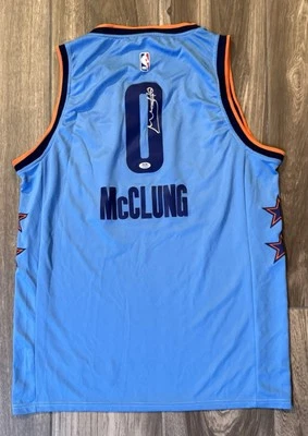Mac McClung Signed 2025 NBA Rising Star Jersey Indiana Pacers Dunk Proof PSA COA - Image 1 of 4