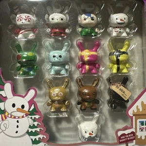 12 Dunny Days Of Christmas NIB New In Box 2021 Collectible Kid Robot Gift - Picture 1 of 9