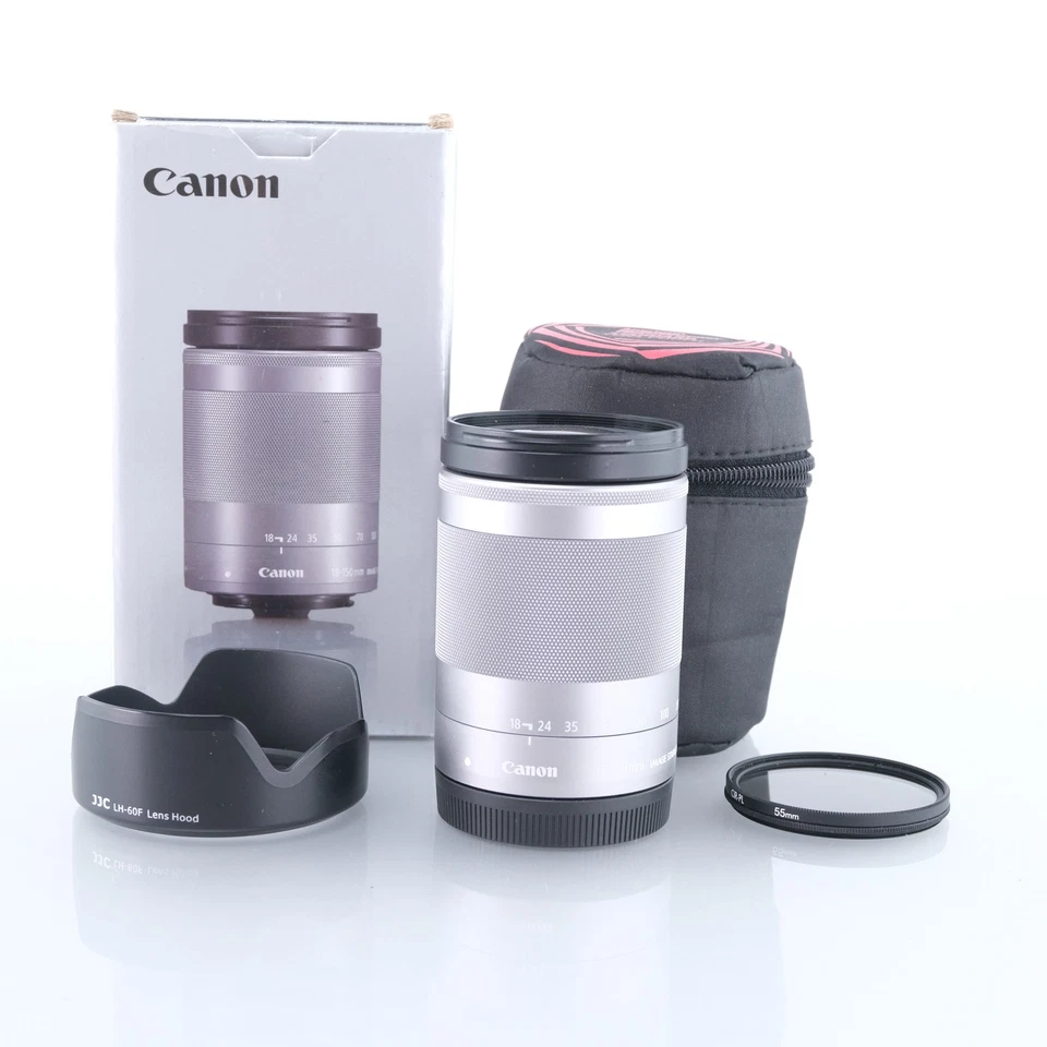 Lente zoom Canon EF-M 18-150 mm f/3,5-6,3 IS STM APS-C enfoque automático estabilizado STM Foto 1 de 4