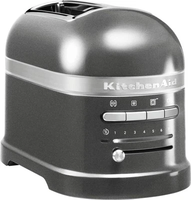 Kitchenaid Toaster 5KMT2204EMS Medallion Silber 2-Scheiben 1250 Watt B Ware - Bild 1 von 4
